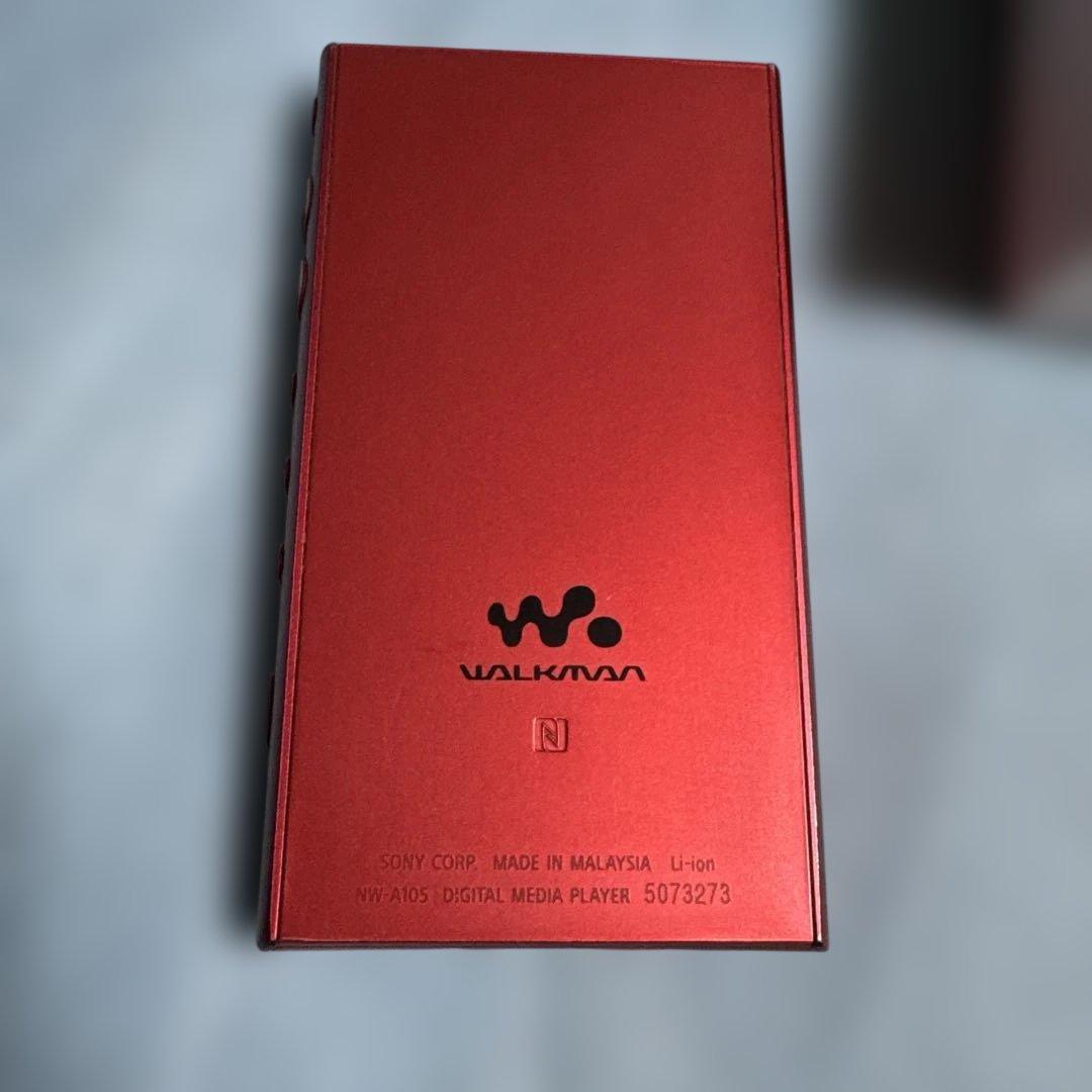 【動作確認】SONY WALKMAN NW-A105（R）レッド 16GB