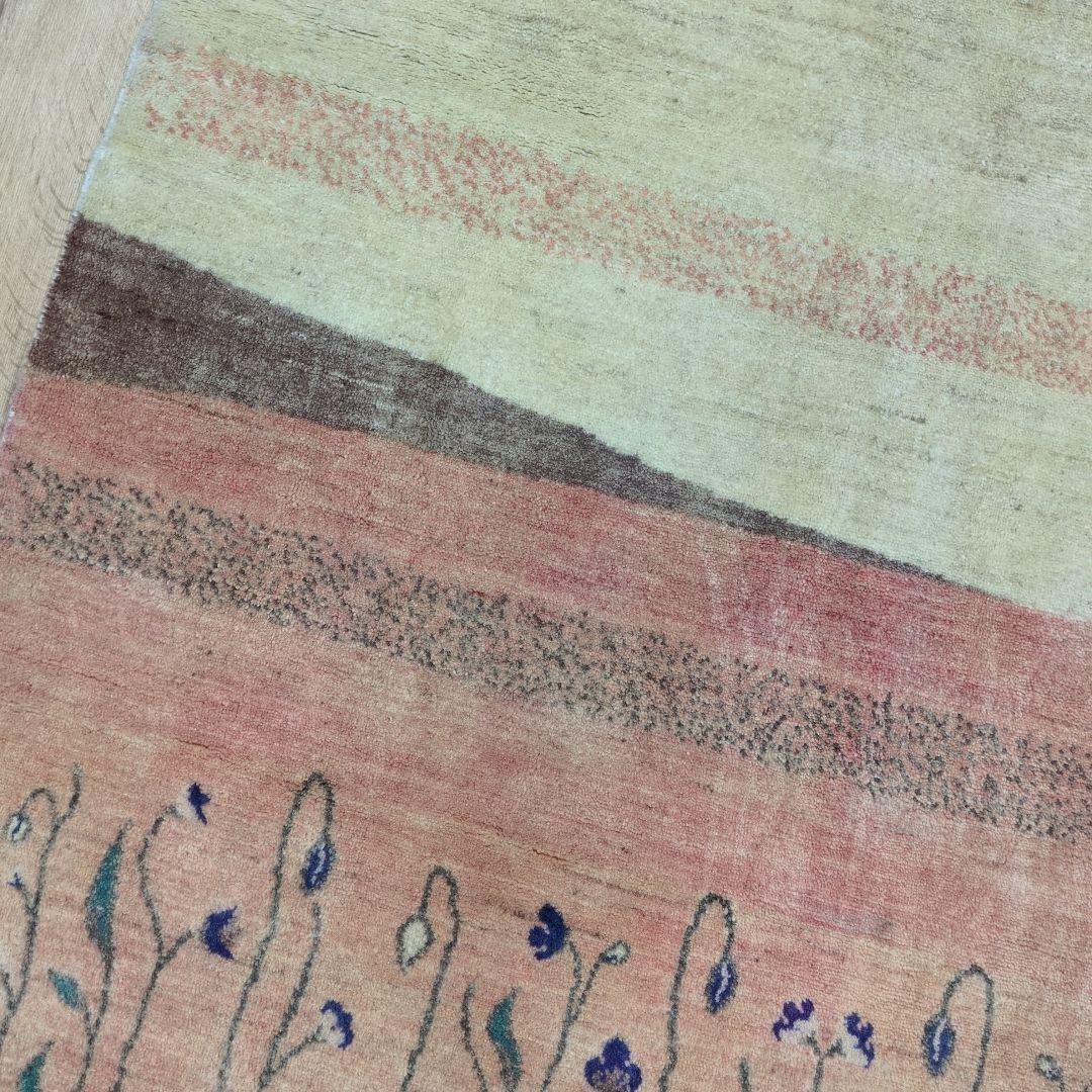 ペルシャ絨毯　ギャッベ　新品　190x135 cm 特別価格　40％引き‼