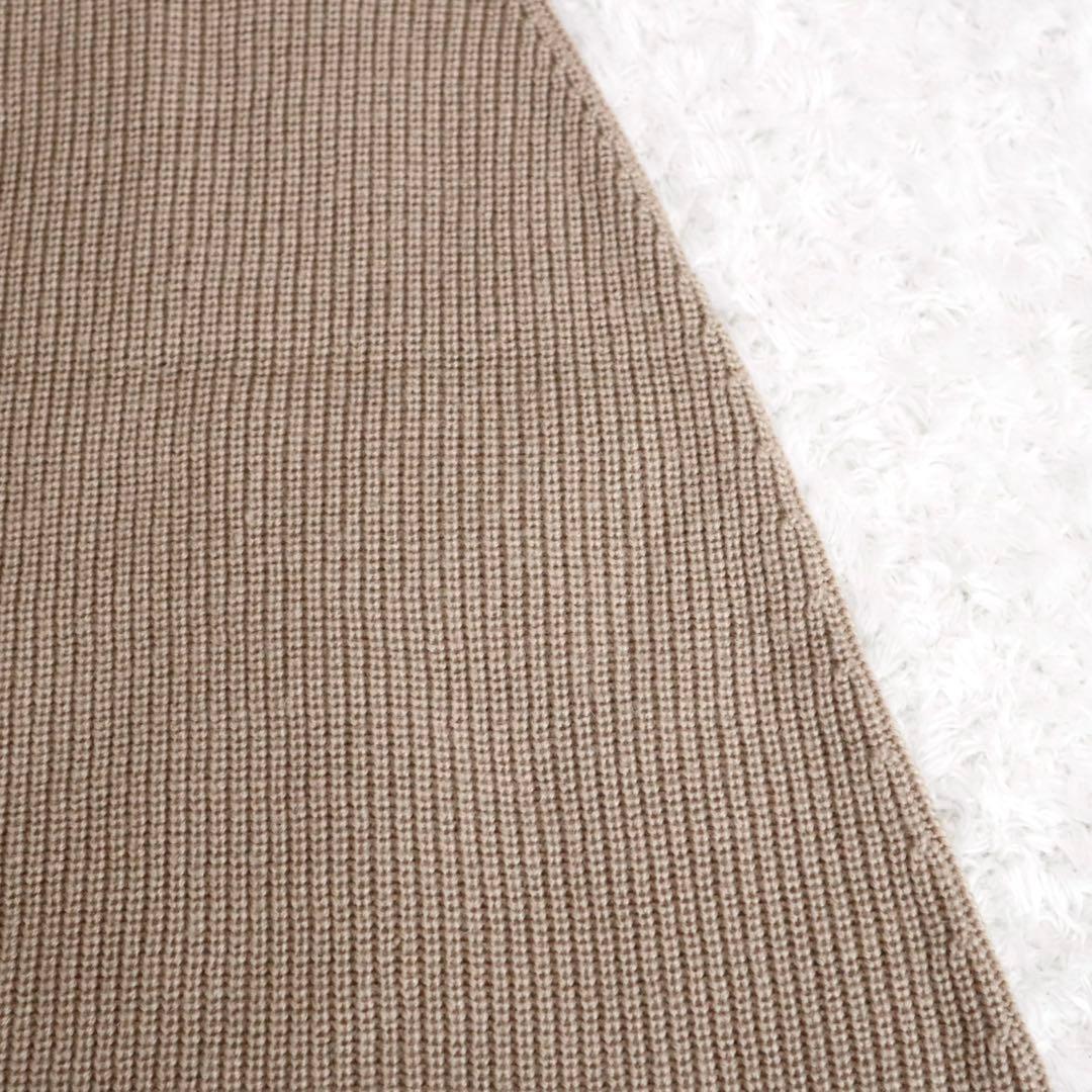 未使用級★GOOD GRIEF! Ribbed Knit Snood ベージュ