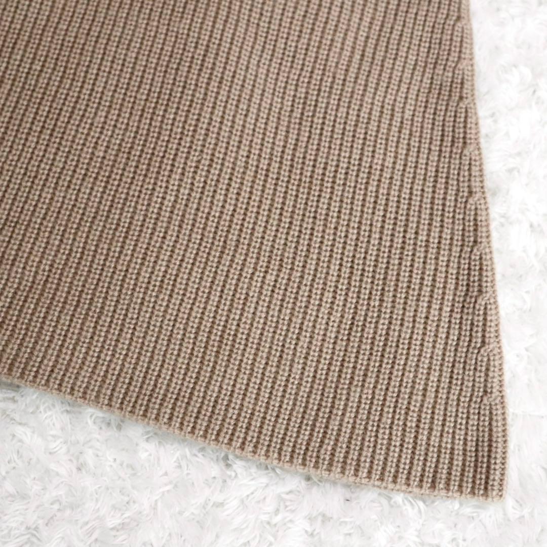 未使用級★GOOD GRIEF! Ribbed Knit Snood ベージュ