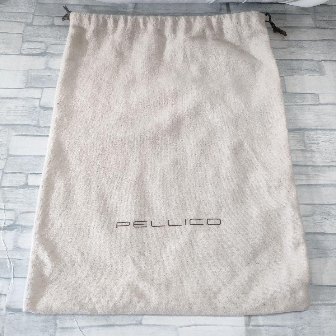 未使用品✨ペリーコ　DAMA　レザーフラットパンプス　白　38　保存袋付き