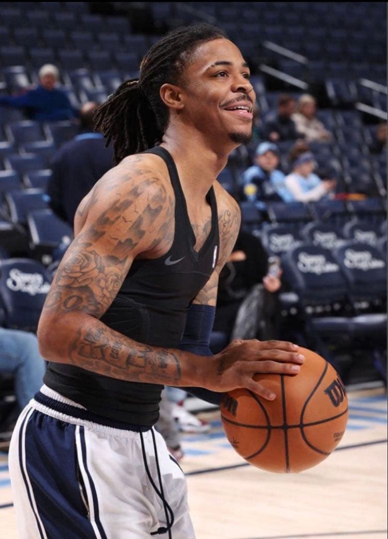 Nike Pro ブラックインナー NBA パット付き ジャ　モラント着用