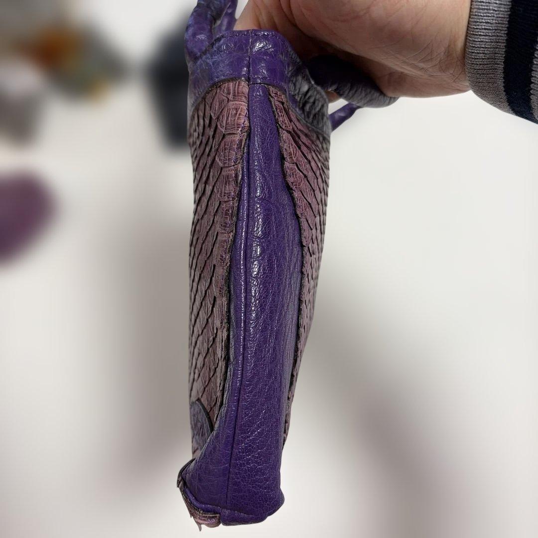 「はるさん専用〜ʕ•ᴥ•ʔ」IBIZA　美品！　パイソン　ハンドバッグとポーチ！