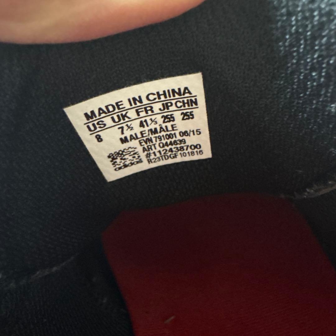 adidas ゴルフシューズ　メンズ　ダイヤル式　黒　アディダス　25.5