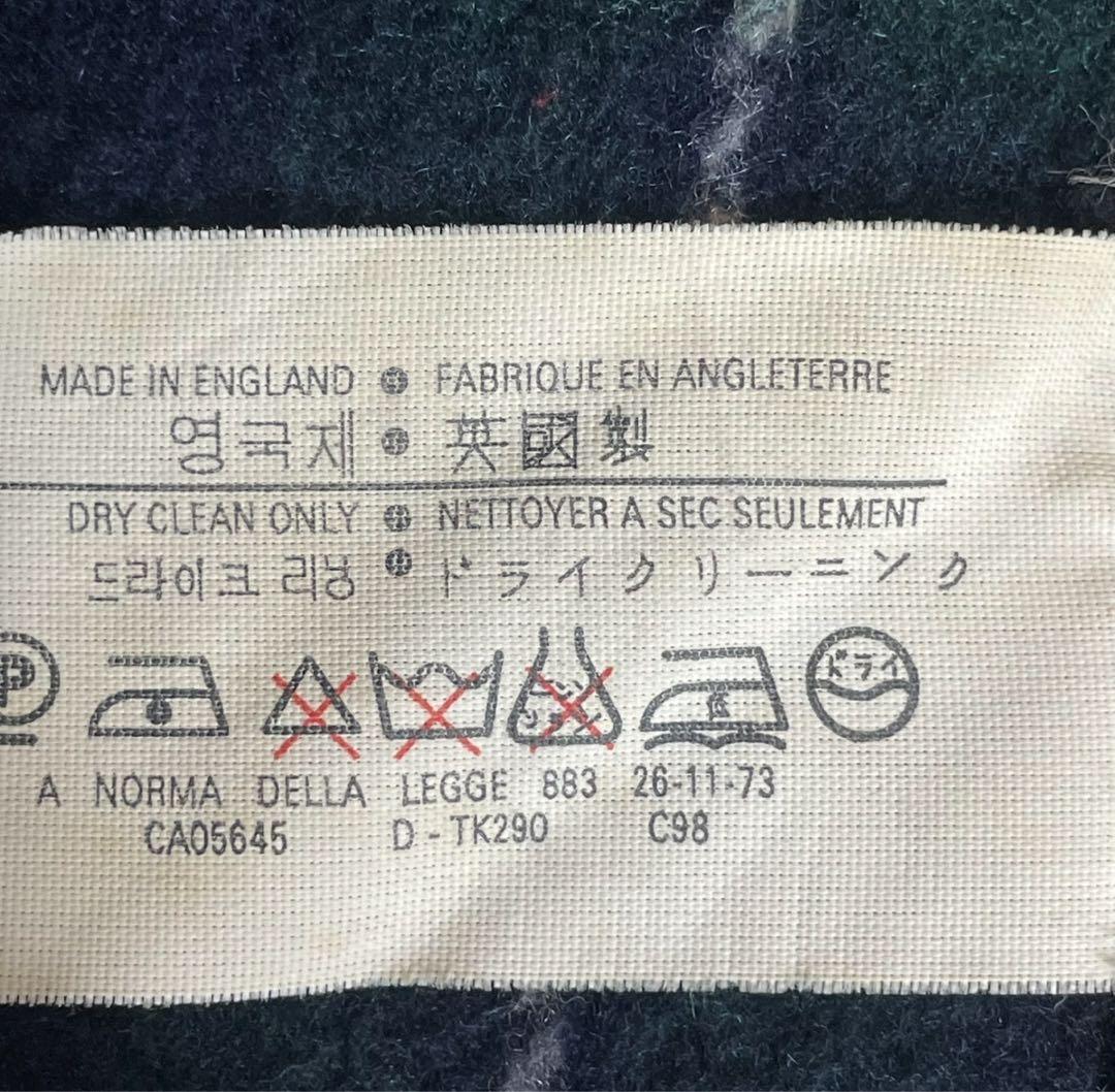 GLOVERALL ダッフルコート チャコール 英国製 ユニセックス フード