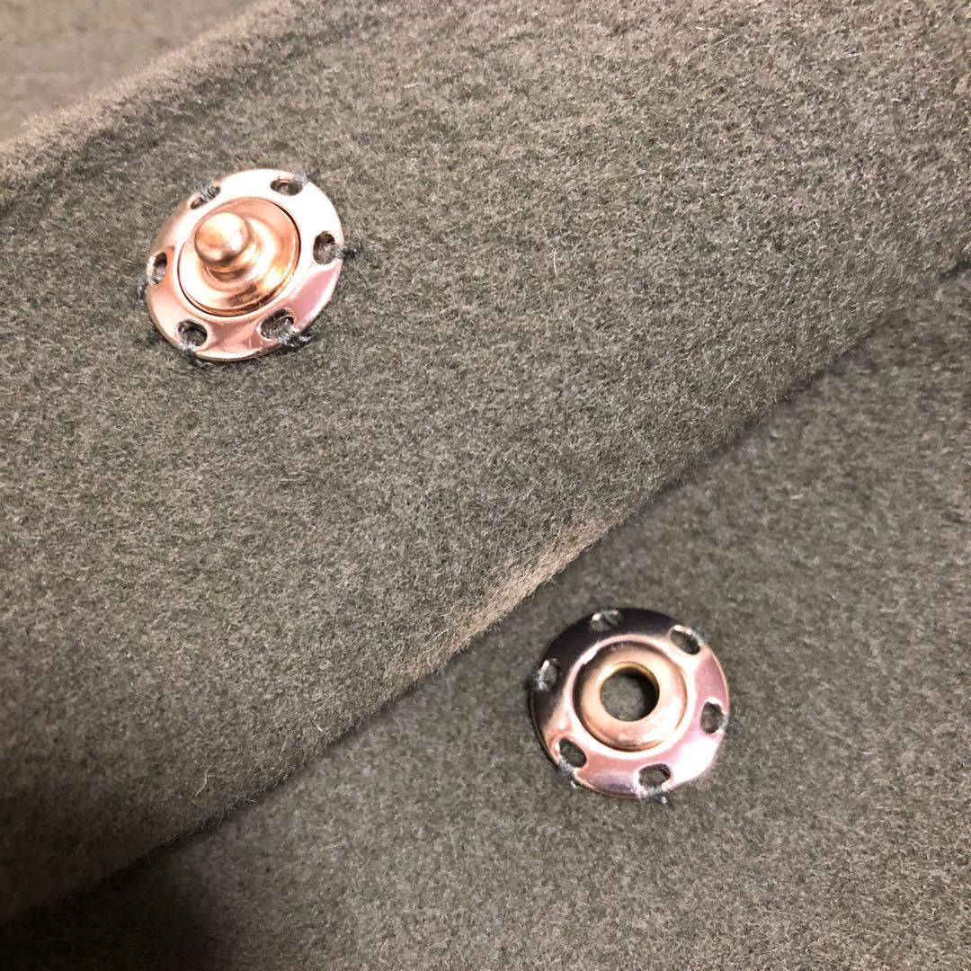 MaxMara MARELLA マフラー付 ノーカラーコート M ウール 高級