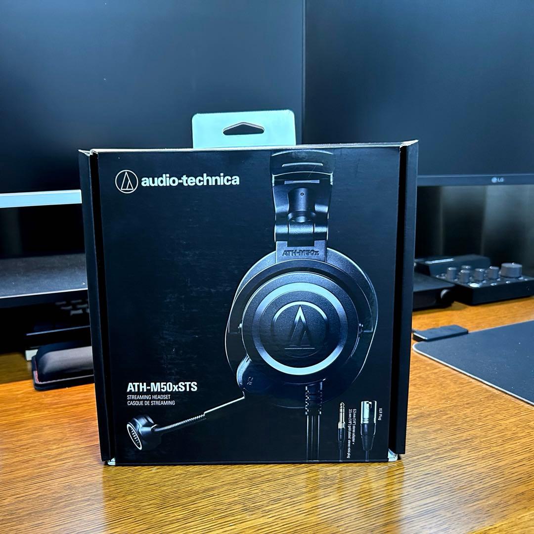 audio-technica ATH-M50xSTS マイク付ヘッドホン
