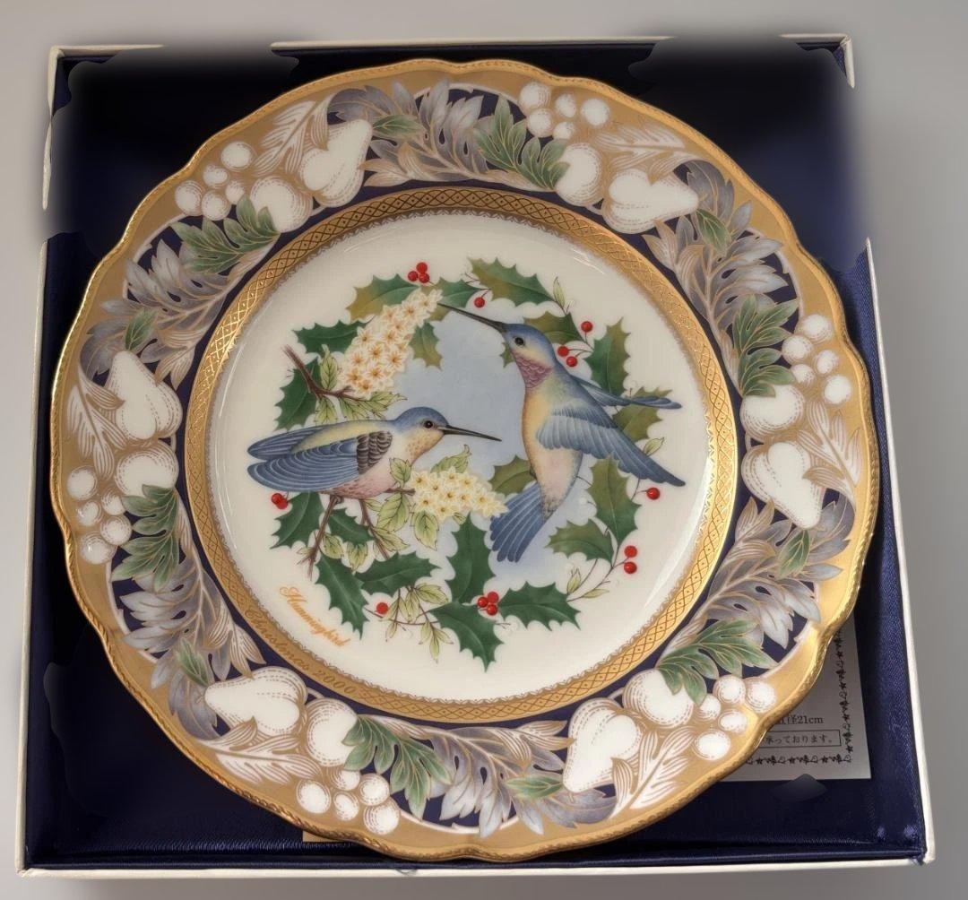 未使用 ノリタケ クリスマスプレート 1997年～2000年 ４枚セット 箱あり