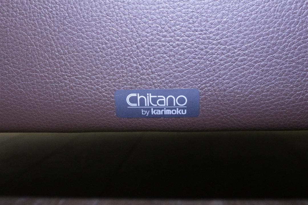 karimokuカリモク家具★Chitanoチターノ★３人掛けソファ★本革