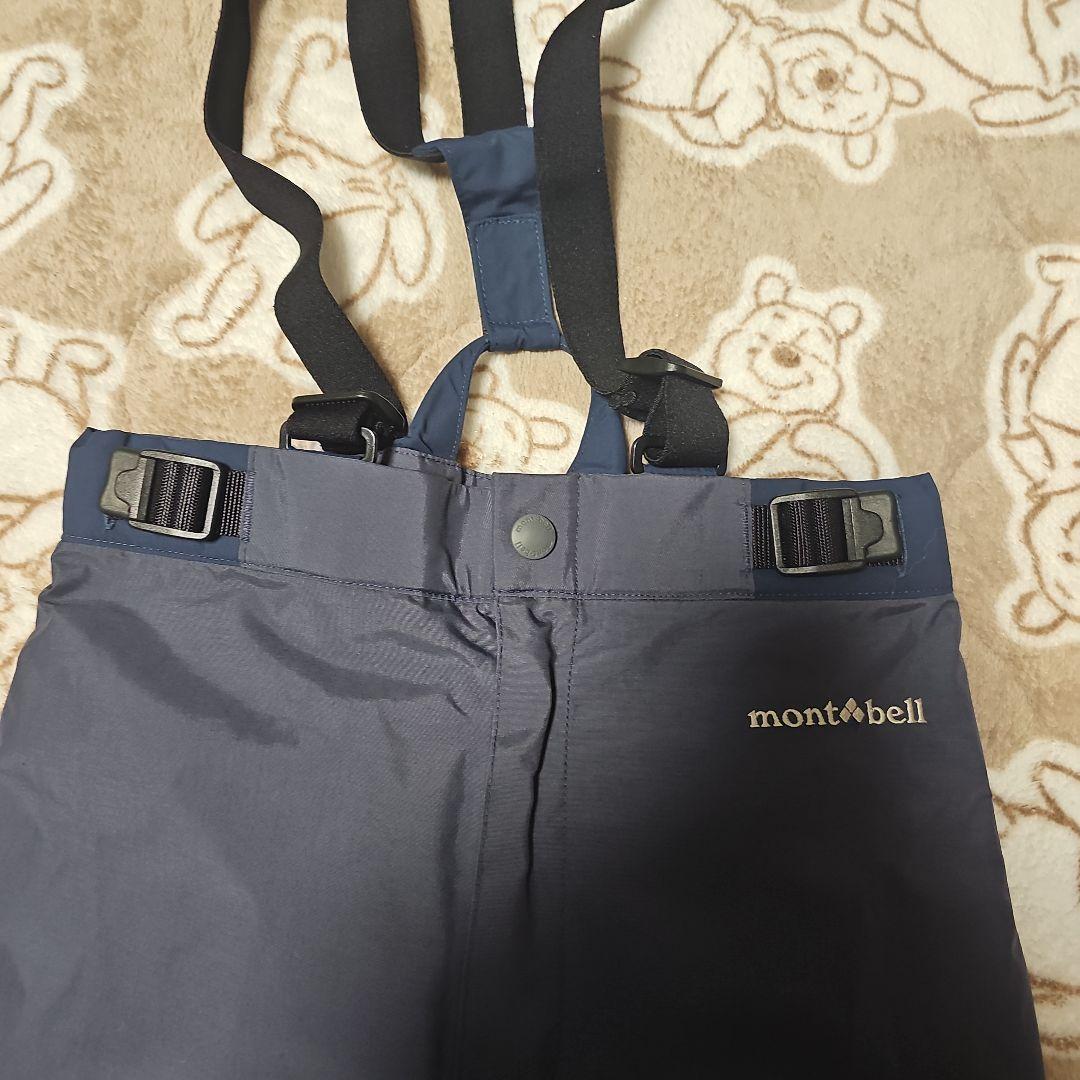 f*i様 mont-bell キッズ用スキーウェア セット130 レッド