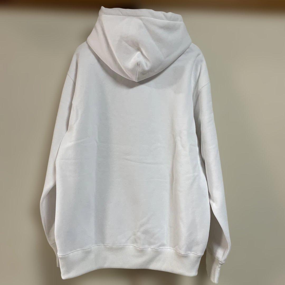 タグ付き新品THE NORTH FACE ホワイト パーカー裏起毛