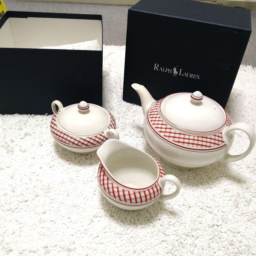 レア！希少！stead！ラルフローレン＆ウェッジウッドコラボ　チェック柄