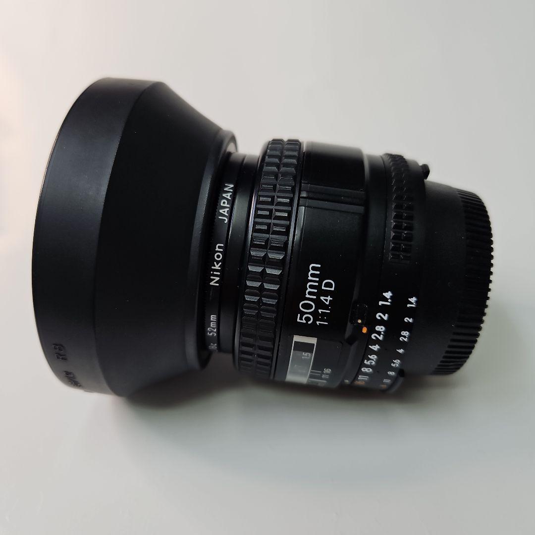 美品ニッコールレンズAFNIKKOR 50㎜ F1.4 単焦点レンズ1/8