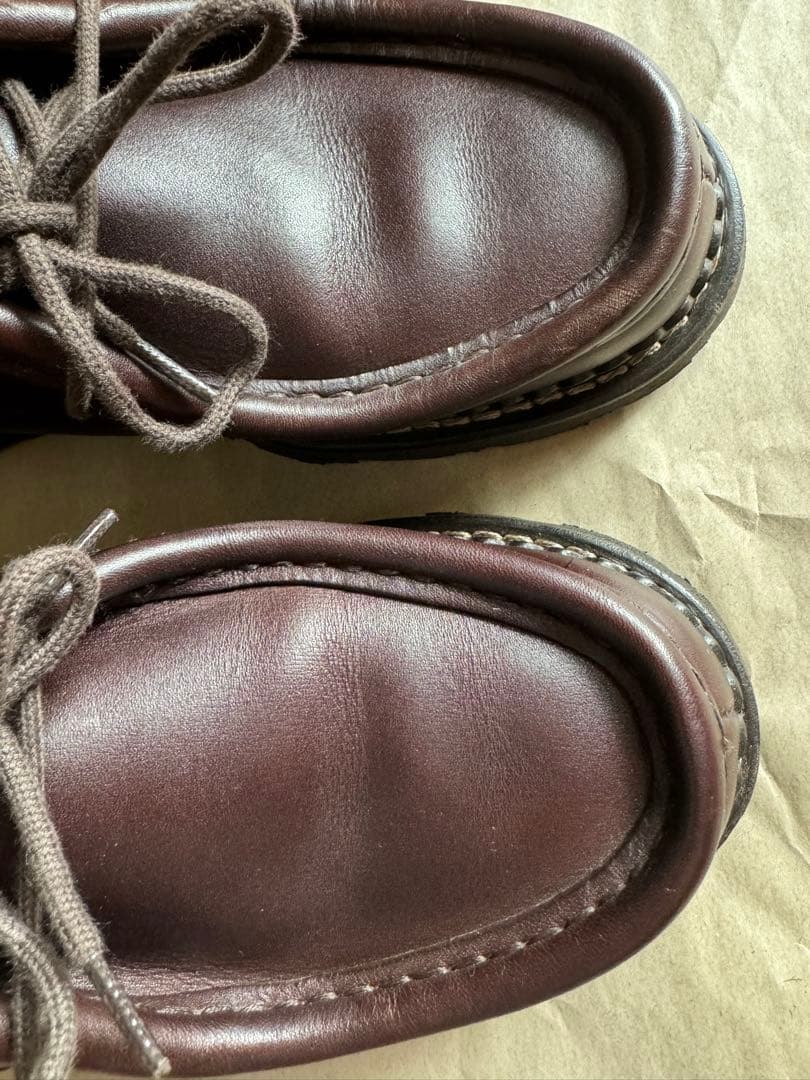 靴 paraboot MICHAEL 38.5(23cm) cafe