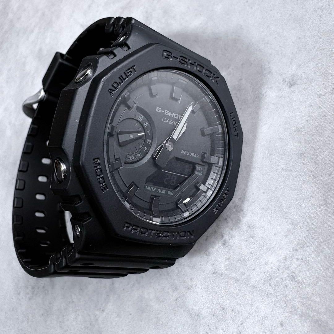 CASIO G-SHOCK GA-2100-1A1JF カシオーク 黒 箱付