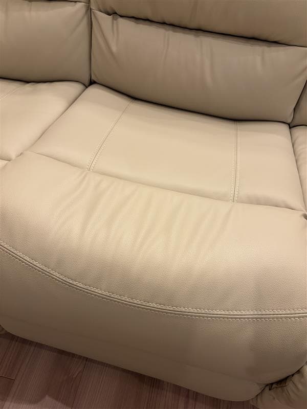 ニトリ Nシールド 3人掛けリクライニングソファ ベージュ