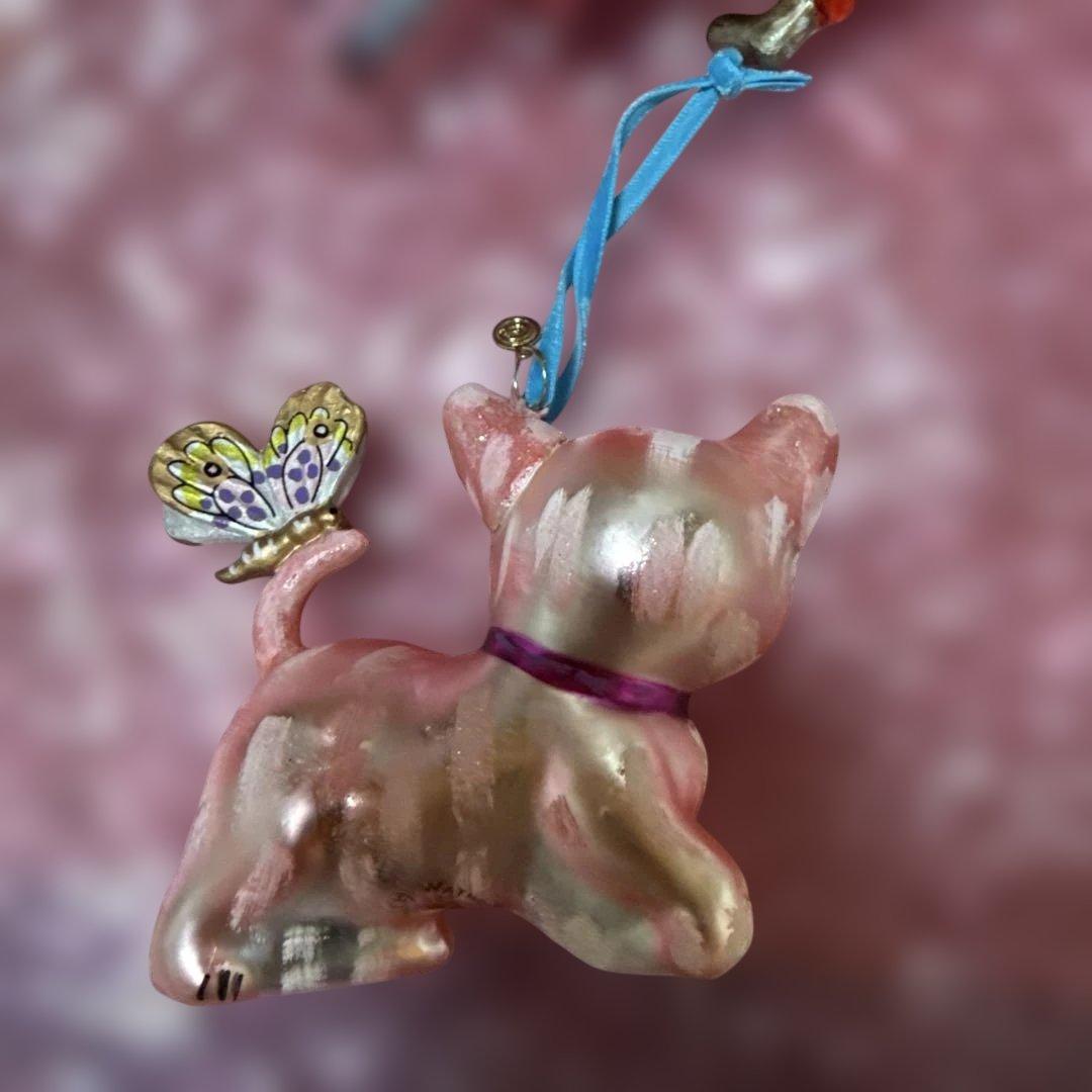 H.P.FRANCE購入　ネコ　オーナメント4個セット売り