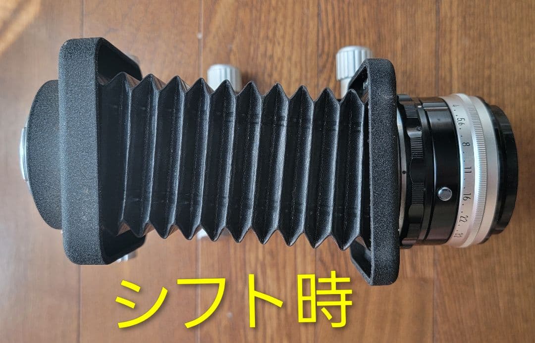 472　ニコン ベローズ PB-4 Nikkor-P 105mm/F4 付き