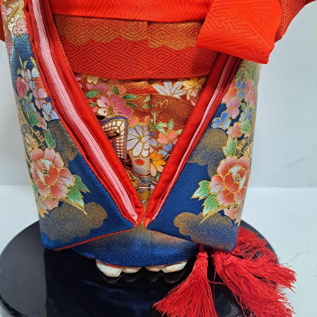 市松人形　寿喜代作　紫絵莉　日本人形　13号　昭和レトロ