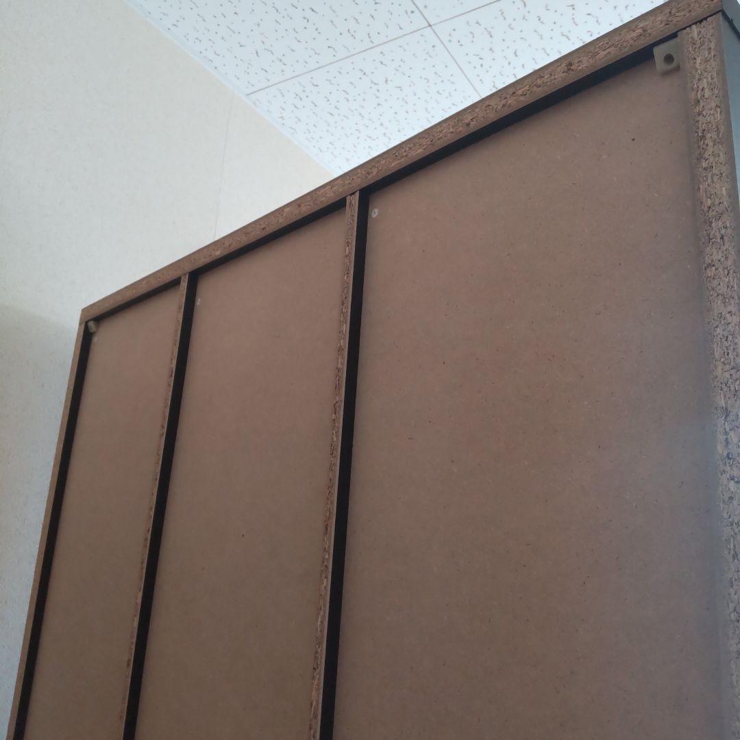 ニトリ 本棚 ダークブラウン 完成品 移動棚あり 高さ180cm