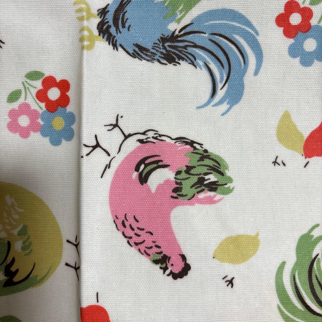 Cath Kidston エプロン 花と鳥ビニールコーティング★新品未使用★