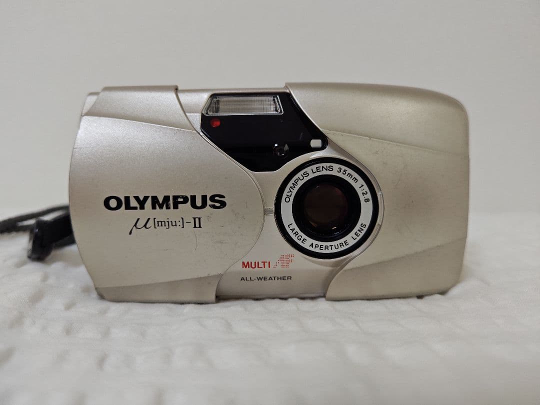 OLYMPUS μ[mju:]-II コンパクトフィルムカメラ