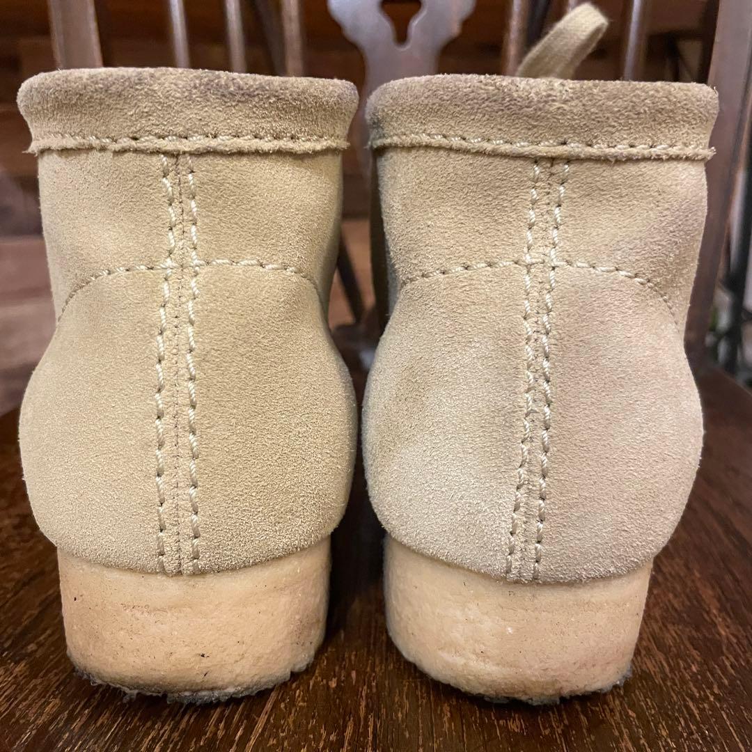 CLARKS クラークス ワラビー UK8 26センチ メープル スウェード