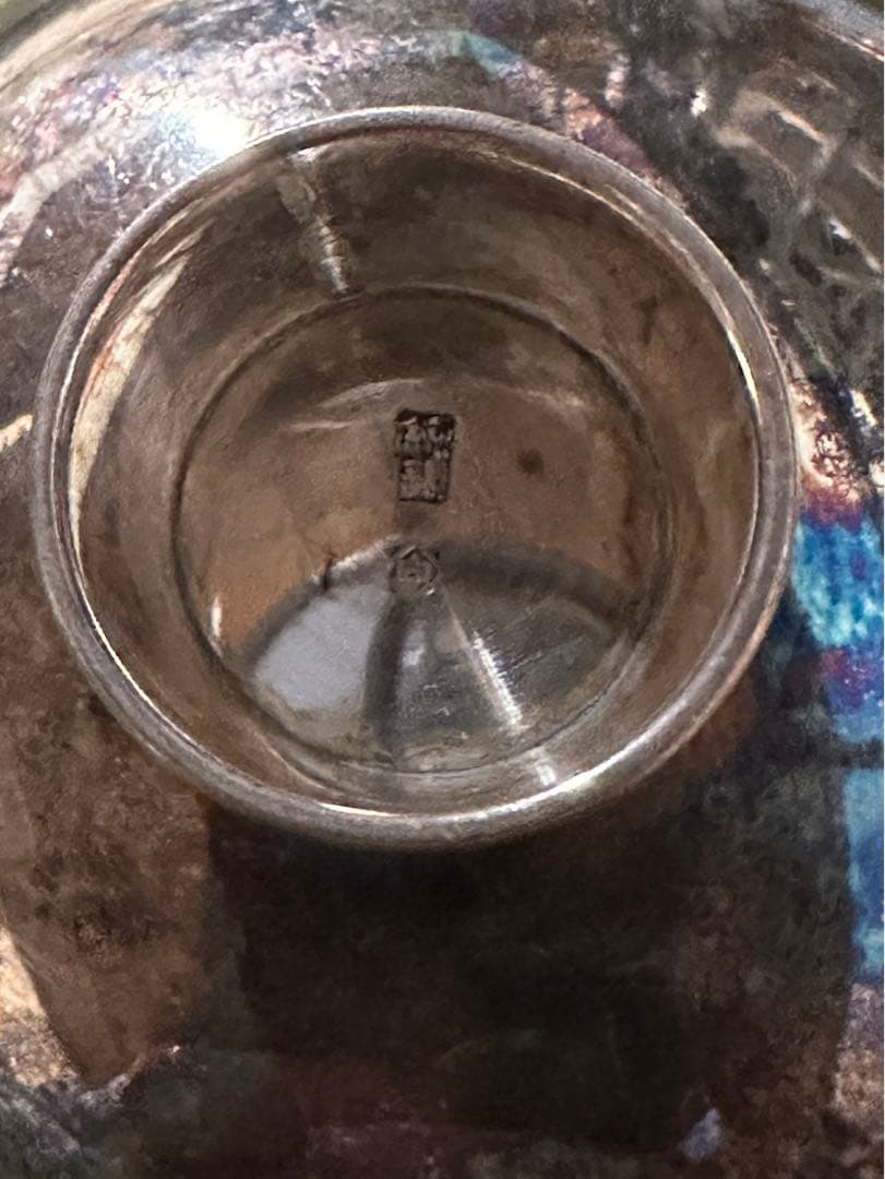 純銀盃4点 223グラム 銀杯