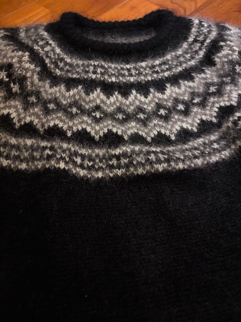 【本日中のみ値下げ】UNIFORM EXPERIMENT NORDIC KNIT