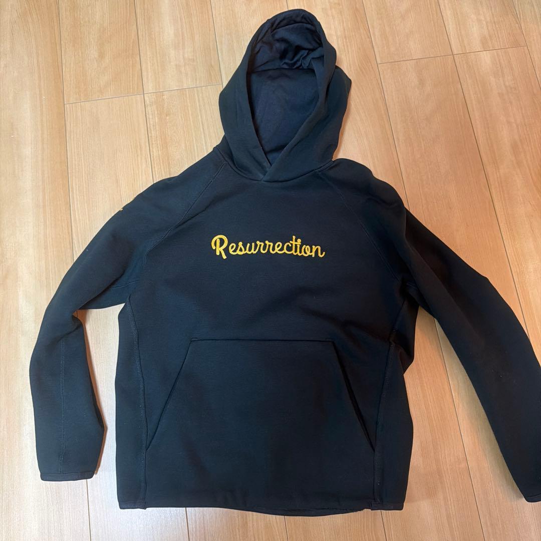Resurrection フード付きスウェット ブラック