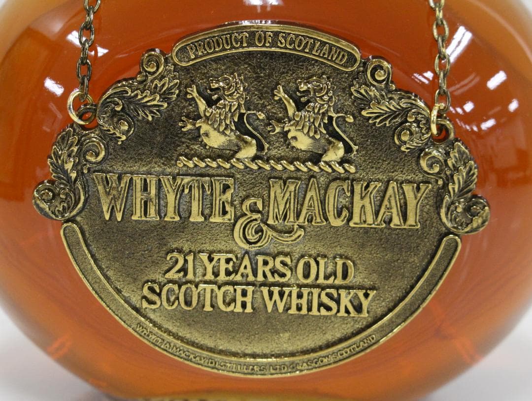 WHYTE & MACKAY 21年 スコッチウイスキー ギフトボックス