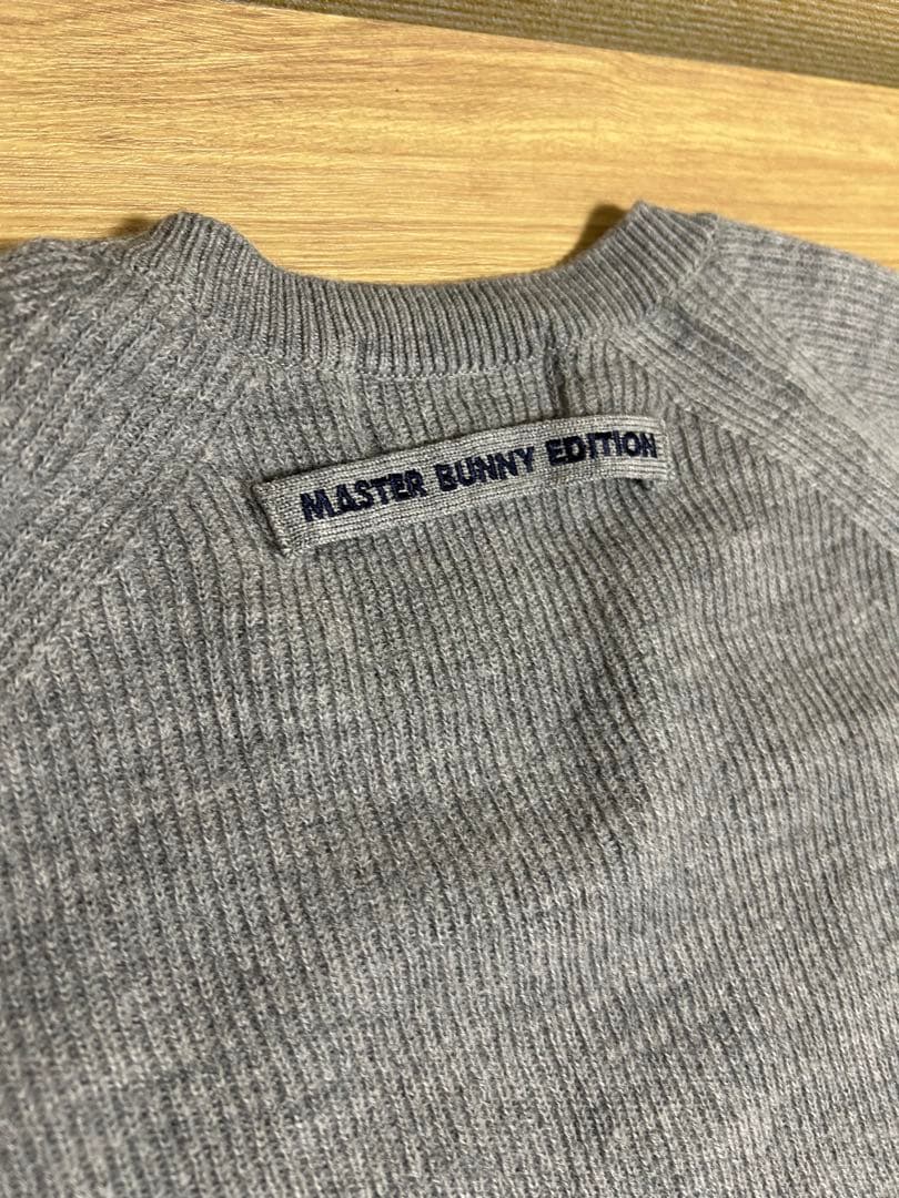 MASTER BUNNY EDITION グレー　セーター size.5