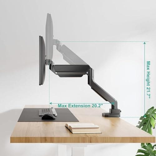 WALI (ワリ) ウルトラワイド モニターアーム 13~49インチの_corg