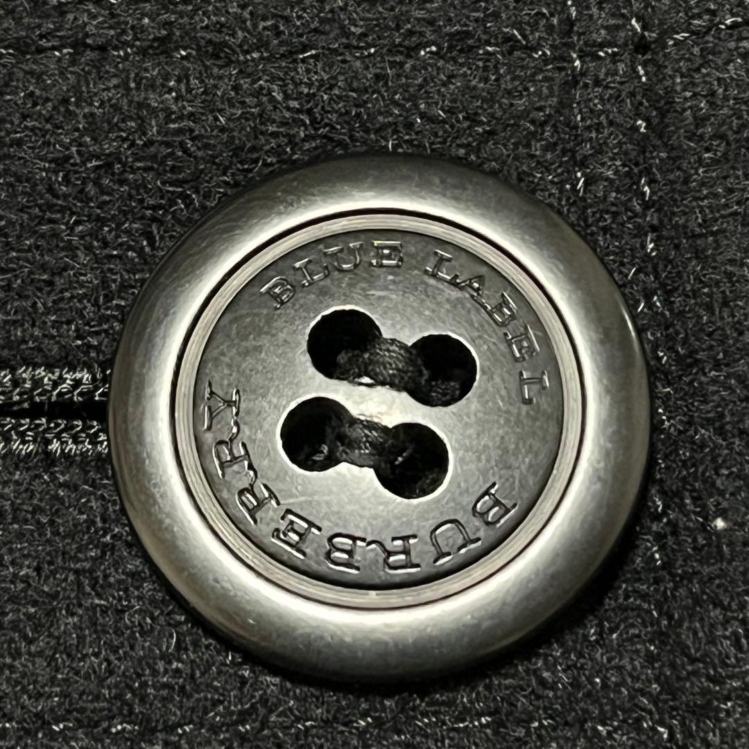 ✨美品✨ バーバリーロンドン ブルーレーベル ピーコート ウール アンゴラ L