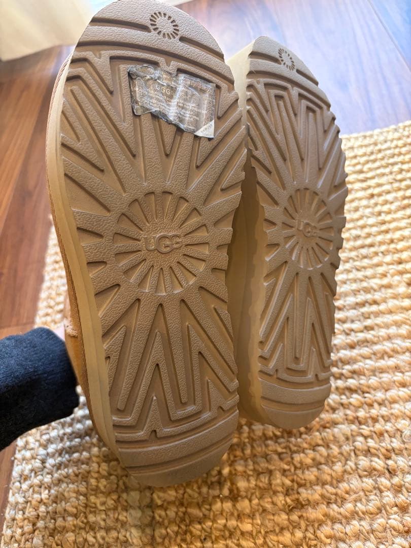 UGG 厚底 ウルトラミニ プラットフォーム ブーツ スエード Chestnut