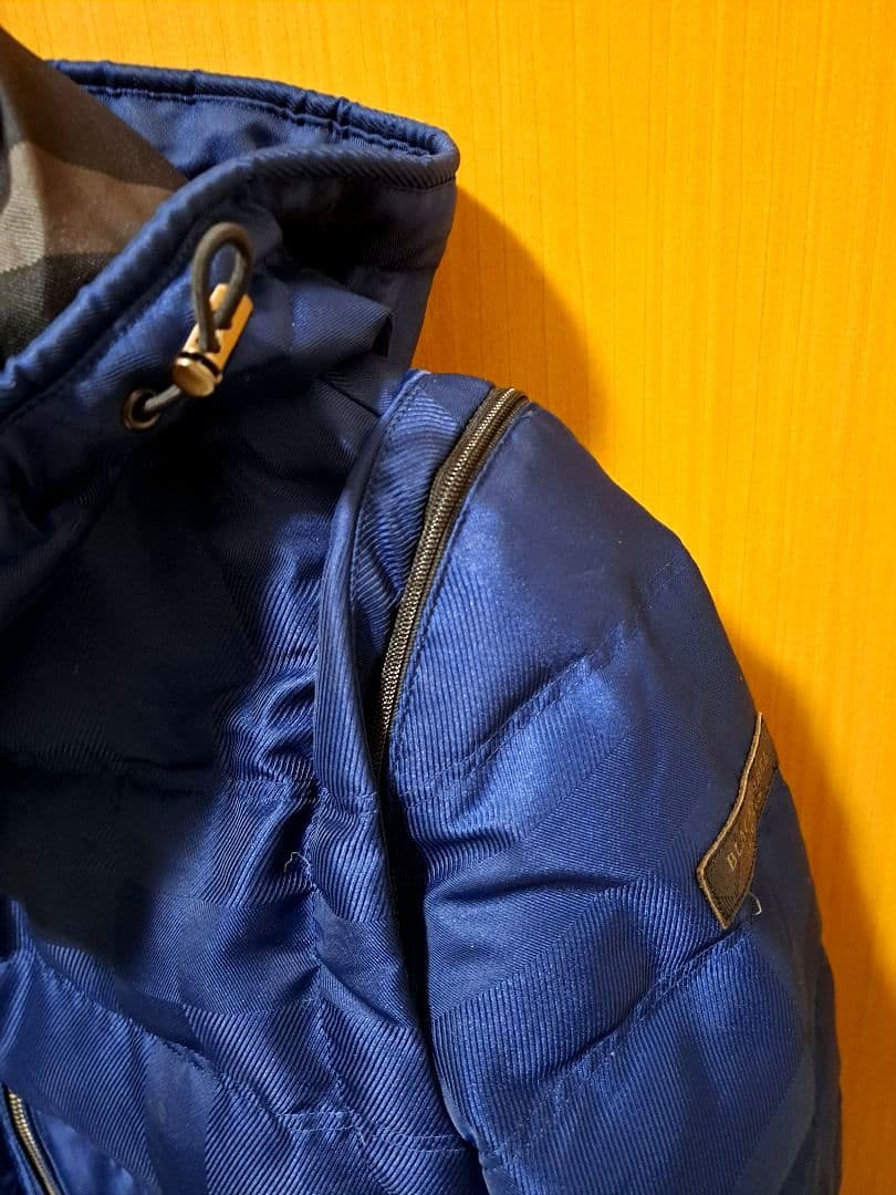 クロさん専用　シャドーチェックダウン　ブラックレーベルクレストブリッジ