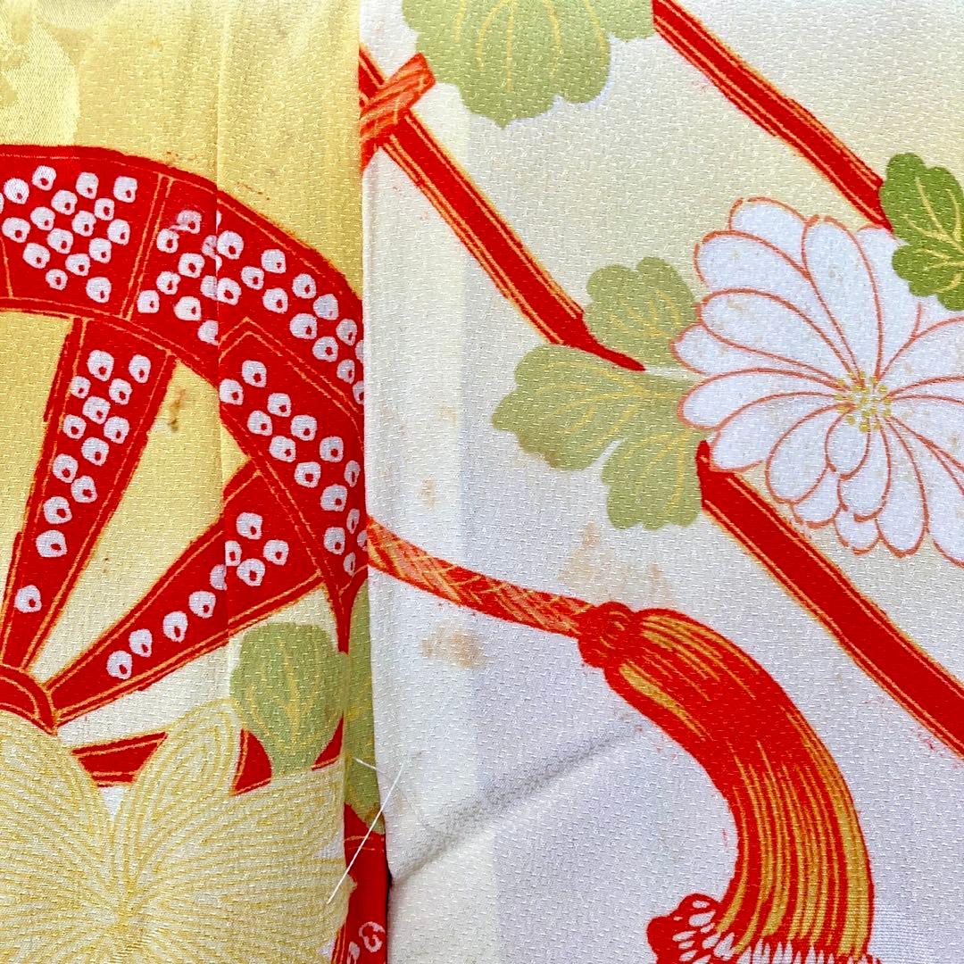 ★アンティーク　女の子　子供着物　3歳　七五三　　大正ロマン　NO48