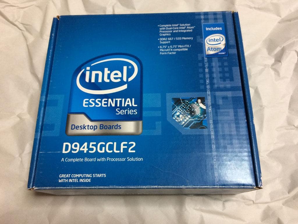 mini-ITXボード Intel Atom330 D945GCLF2