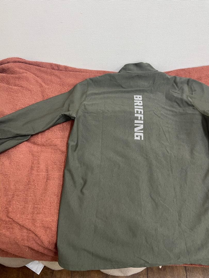 ブリーフィング　ウォームハイネック　長袖