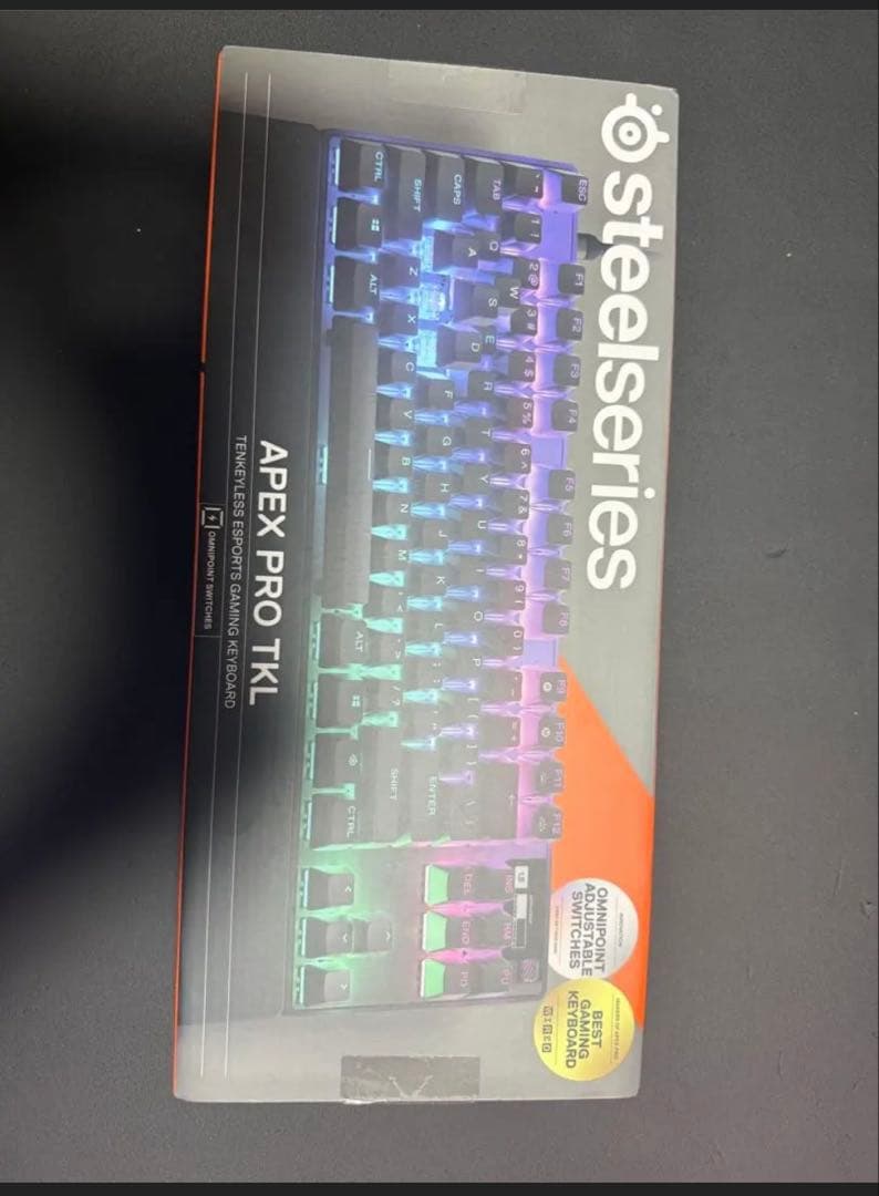 SteelSeries Apex Pro TKL RGBキーボード本体