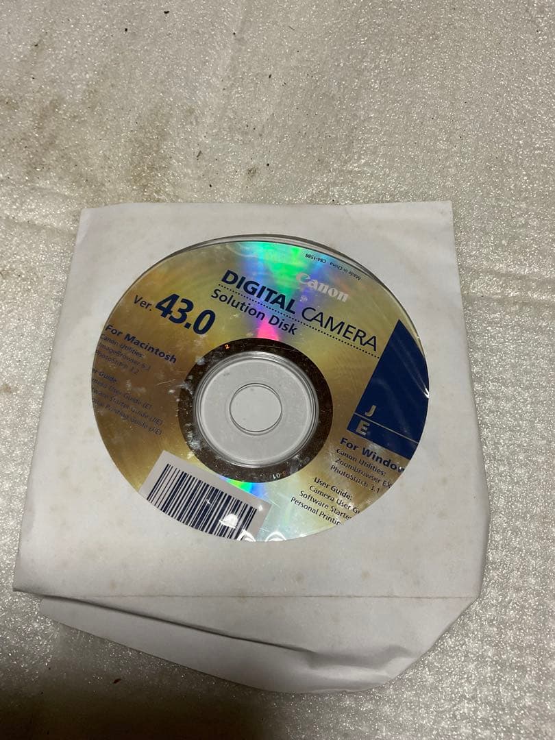 Canon／パワーショットA 480電池式デジタルカメラ【箱、説明書付き】。