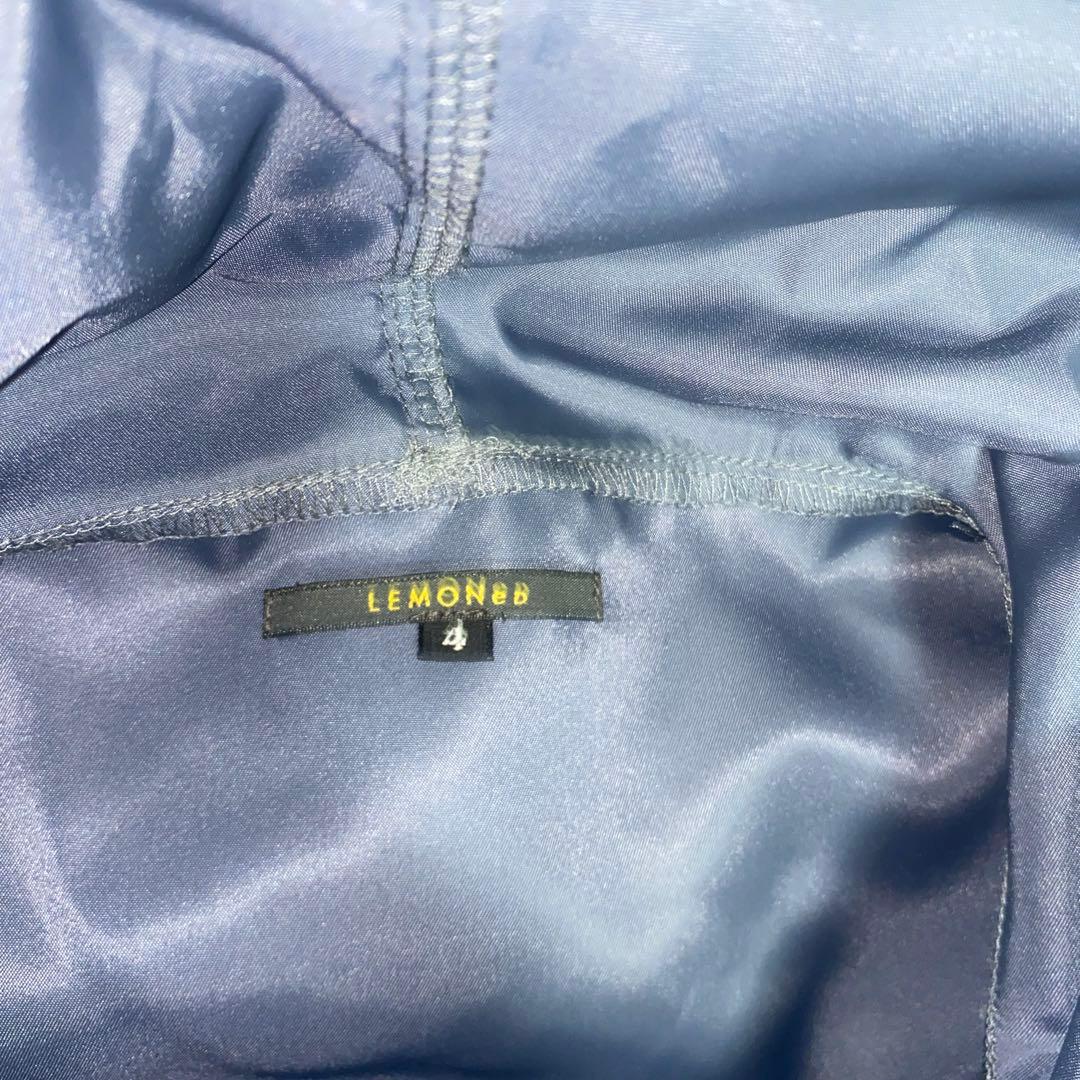 LEMONed ラインパーカー　ピンズ付き