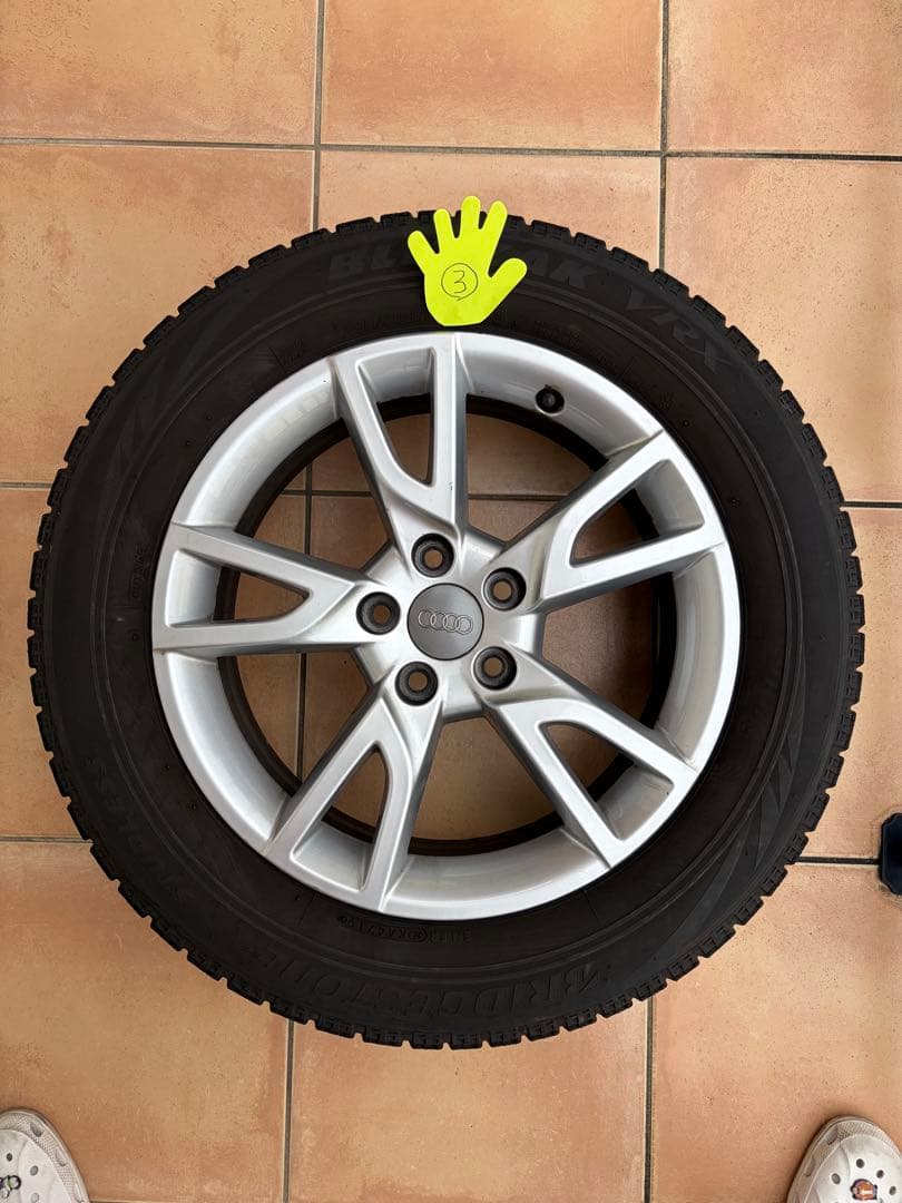 ▪︎値下げ▪︎ アウディ純正　Ｑ３用スタッドレスセット