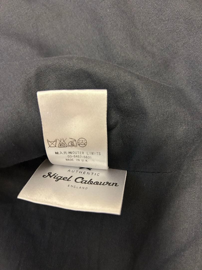 【美品】 48 ナイジェルケーボン ウール マロリーベスト 25020753