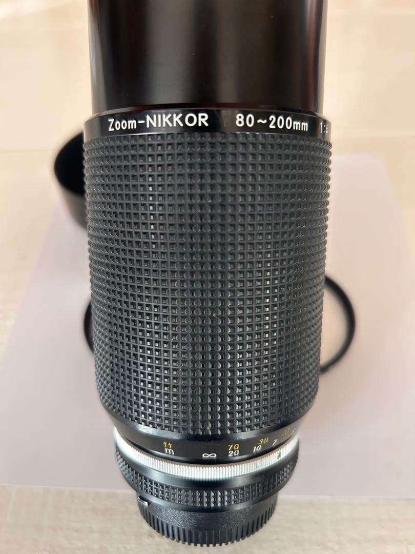 Nikon FM3a ブラック本体, 35mm f2, 80-200f4 レンズ