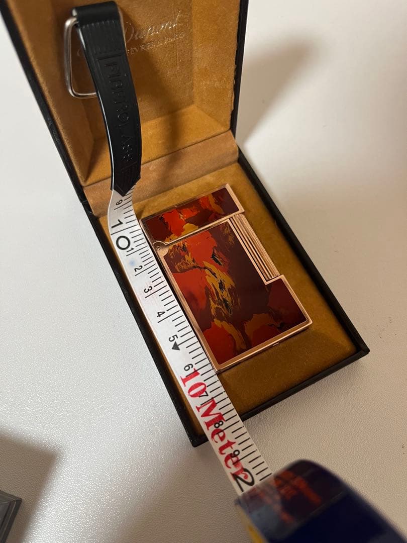 デュポンライター　ガスライター　超レアモデル、純正漆　高額モデル　ほぼ新品　本物