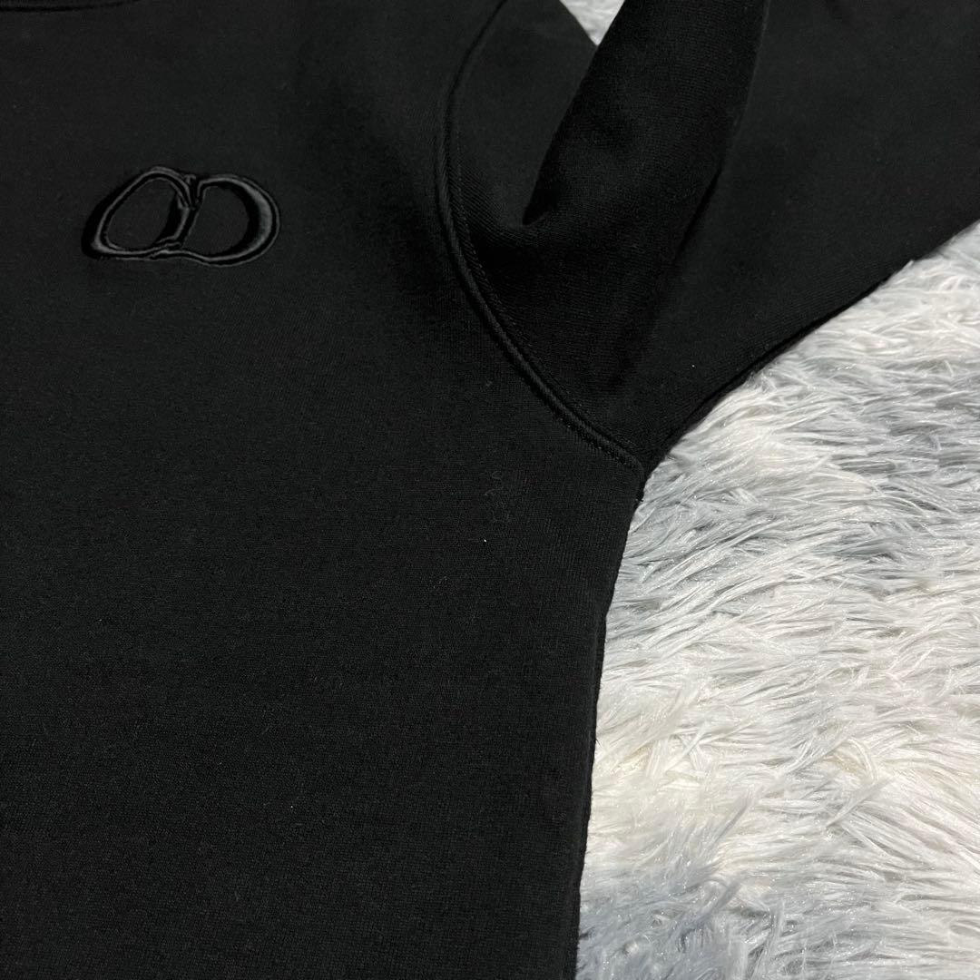 Dior トレーナー スウェット CDロゴ メンズ 完売　山下智久さん着用　黒