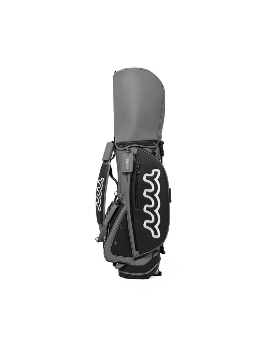 MUTA エシカルレザー キャディバッグ＆ヘッドカバーセット　グレー