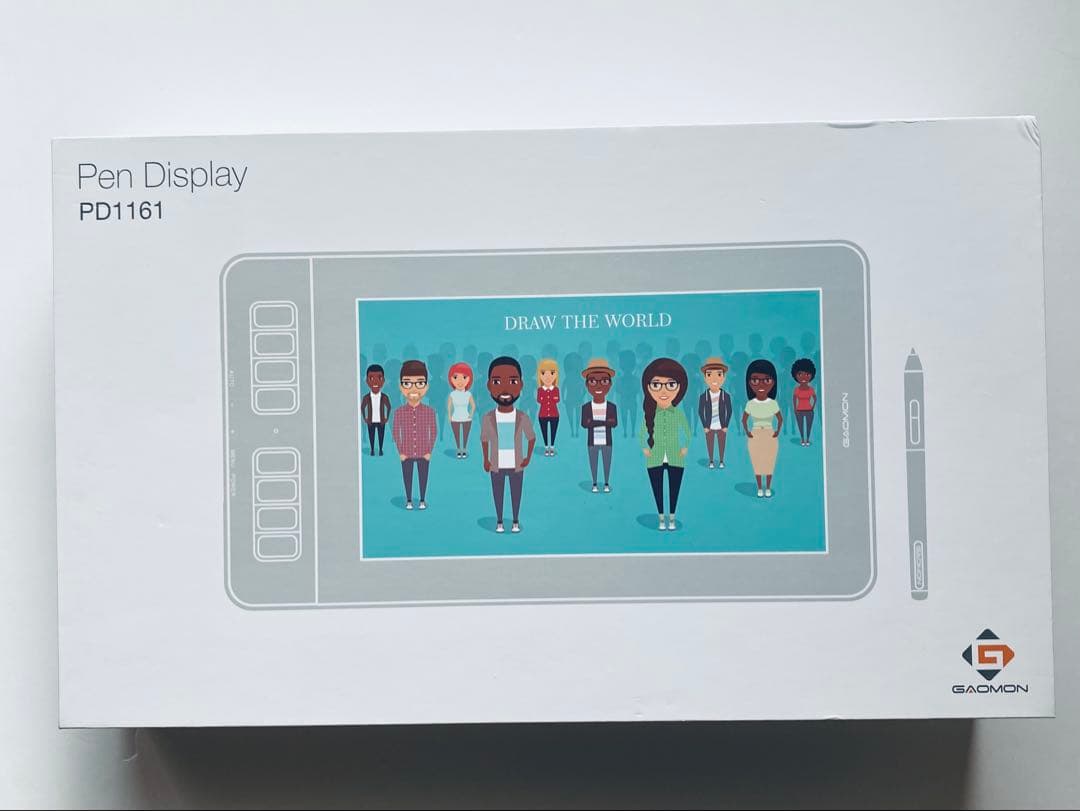 GAOMON 液晶タブレット　液タブ PD1161 本体　開封済みほぼ未使用