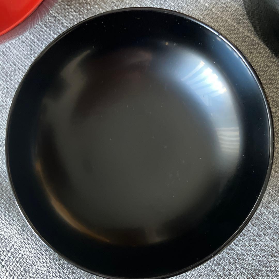 未使用　輪島塗　高州堂　蓋付　夫婦椀　鶴